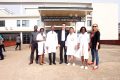La délégation de l’Hôpital américain de Paris au CHUL, le 24 février 2020 à Libreville. © Facebook