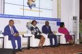 Le forum national de sensibilisation et d'information sur la mise en œuvre de la Zlecaf, a été ouvert, le 26 février, par le ministre du Tourisme, du Commerce, des Petites et Moyennes entreprises et de l’Industrie, Hugues Mbadinga Madiya. © D.R.