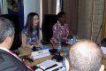 De gauche à droite Aline Younes et Carmen Ndaot. © Gabonreview
