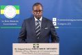 Le porte-parole du gouvernement lisant le communiqué final le 24 avril. © Capture d’écran/Gabonreview