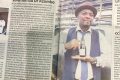 La coupure de presse camerounaise ayant jeté le doute sur le Dr Pyebi Oyoubi. © D.R.