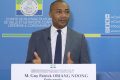 Dr Guy Patrick Obiang Ndong, porte-parole du Copil Coronavirus, annonce que le Gabon continuera «avec précaution» de traiter ses malades de Covid-19 avec de la chloroquine et son dérivé. © Copil