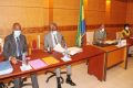 Le bâtonnier de l'ordre des avocats du Gabon, Maître Lubin Martial Ntoutoume, a été auditionné par les sénateurs, le 27 mai 2020. © AGP