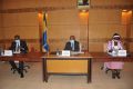 Mathias Otounga Ossibadjouo face aux sénateurs, le 19 juin 2020. © Sénat-Gabon
