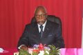 Guy Nzouba Ndama, le président du parti Les Démocrates, le mardi 7 juillet 2020, à Libreville. © Gabonreview