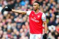 Pierre Emerick Aubameyang hésite à signer un nouveau contrat avec Arsenal.© D.R.