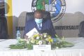 Patrick Mouguiama-Daouda veut rendre plus compétitifs les étudiants de l’UOB sur le marché du travail. © Gabonreview
