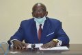 Jean-Claude Ivala Boussamba a menacé de poursuites judiciaires le ou les auteurs de fake news sur le CLR, le 9 septembre 2020 à Libreville (archives). © Gabonreview