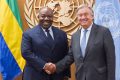 60 ans ans après son admission à l’ONU, le Gabon y est "très présent". © Com. présidentielle
