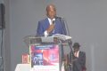 Edmond Okemvele Nkogho à l’ouverture de la conférence-débat, le 23 octobre 2020. © Gabonreview