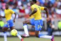 Blessé, Aaron Appindangoye ratera le match Gabon-Gambie prévu le 13 novembre à Franceville, dans le cadre des éliminatoires de la Can 2022.© D.R.