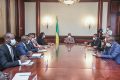Ali Bongo présidant la rencontre le 11 novembre. © Communication présidentielle
