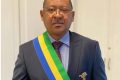 Jean-Marie Ogandaga dans ses nouveaux habits de député, le 14 décembre 2020, à Libreville. © D.R.