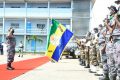 Le président Ali Bongo Ondimba, le 12 décembre 2020, lors du jubilé des 60 ans des Forces de défense gabonaises. © Facebook /PresidenceGabon