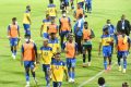 Rappelé par Arsenal, Pierre-Emerick Aubameyang ne sera pas dans le groupe du Gabon face à l’Angola, le 29 mars 2021 à Luanda. © L'Union