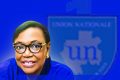 Paulette Missambo, vice-présidente l’Union nationale (UN) - parti politique de l’opposition – et membre du conseil d’administration du Forum des éducatrices africaines (FAWE). © Facebook/missambopaulette