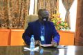 Le révérend Michel Francis Mbadinga, le 24 mars. © Primature-Gabon