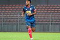 Levy Madinda se sent de mieux en mieux à Sabah FC. © D.R.