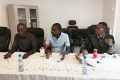 Me Nicaise Edzo Obiang (à gauche), apportant sa part de vérité dans le cadre de l’affaire Heng Chang Timber, le 17 juillet 2021 à Libreville. © Gabonreview