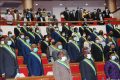 Les députés au terme de la session ayant permis la validation de ce projet de loi relation à l’état civil au Gabon. © Assemblée nationale