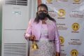 Nicole Jeanine Lydie Roboty épse Mbou ouvrant la cotation de l’emprunt le 30 juillet 2021 à Douala. © Ministère de l’Economie et de la relance