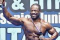Eddy Nguema a conservé son titre de champion d’Europe de bodybuilding des catégories masters des-80 kg. © D.R.