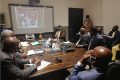 Présentation des biens offerts à l’Etat gabonais par l’association Gabon 2025. © D.R.