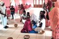 Exhibition du rite traditionnel de la célébration du mariage au sein de la communauté haoussa, le 29 août 2021, à Oyem. © D.R.