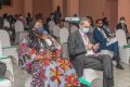 Représentants de la Chambre de commerce et de la CPG lors du séminaire, le 28 septembre 2021 à Libreville. © Gabonreview