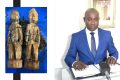Marquées de son nom, ces statuettes auraient été fabriquées pour préparer la mort de l'ancien procureur. © Facebook/Montage Gabonreview