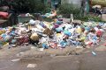 Un exemple d’un point de ramassage débordé par les ordures ce 30 novembre à Libreville. © Gabonreview