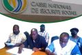 Point presse du Syndicat national des retraités des secteurs parapublic et privés (Synaret), le 28 octobre 2021 au siège de la Cosyga à Libreville. © Montage Gabonreview