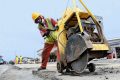 Travaux d’aménagement des voiries à Libreville. © Facebook/AliBongo