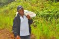 Philippe Nzengue Mayila a apporté quelques vivres aux populations de Malinga. © Gabonews