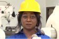 Raïssa Ntolo Angoue veut se faire une place dans le domaine du Génie mécanique. © Gabonreview I Capture d’écran Gabon 1re