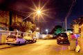 La ruelle pavée d’Ondogo est désormais éclairée. © Gabonreview