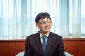 Chang Soo Ryu, l'ambassadeur de la Corée du Sud au Gabon, le 13 avril 2022, à Libreville. © Sénat-Gabon