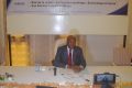 Le professeur Albert Ondo Ossa s’exprimant, le 29 avril 2022, devant les journalistes et un parterre d’invités issus pour la majorité de l’opposition. © Gabonreview