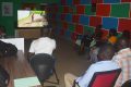 Les journalistes assistants à l’avant-première de Samedi dans les locaux d’Urban FM, le 22 avril 2022, à Libreville. © Gabonreview