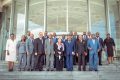 Photo de famille au terme de la visite, le 12 avril 2022. © Gabonreview