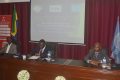 Les officiels à l’ouverture de l’atelier, le 4 mai 2022, à Libreville. © Gabonreview