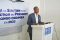 Le député du deuxième arrondissement d’Akanda, Franck Nguema, le 30 avril 2022. © Gabonreview