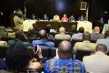 Les conseillers municipaux de la commune de Libreville réunies le 9 juin. © Gabonreview