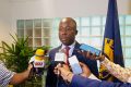 Gomez Agou s’exprimant sur le nouveau décaissement du FMI en faveur du Gabon. © Gabonreview