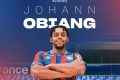 Johann Obiang reste en Ligue 2, où il s’est engagé avec Caen. © Twitter