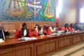 Des membres de la cour criminelle spécialisée, le 20 juillet 2022. © Gabonreview