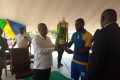 Le Stade Mandji a présenté son trophée de champion du Gabon 2022, le 5 Août, au bureau du conseil municipal de Port-Gentil, principal sponsor du club. © Gabonreview