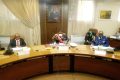 Le Grand chancelier, le vice-Amiral d’escadre Yves Kéba Malékou, présidant les travaux du conseil des Ordres nationaux, le 11 août 2022. © Gabonreview