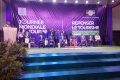Les officiels au lancement de la célébration mondiale du tourisme, le 27 septembre 2022 à Libreville. © Gabonreview