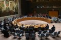 Le Gabon présidera le Conseil de sécurité de l’ONU à partir du 6 octobre 2022, pour un mois. © Johannes EISELE / AFP